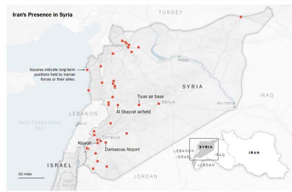 ifmat - Iran already entrenched in Syria - ready to confront Israel