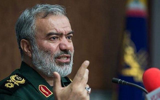 ifmat - Navy commander of Iran threatens to sink US ships