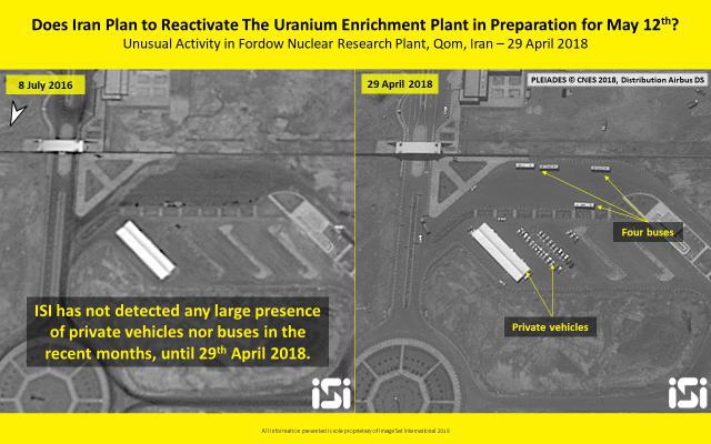 ifmat - Unusual activities at Iran nuclear site