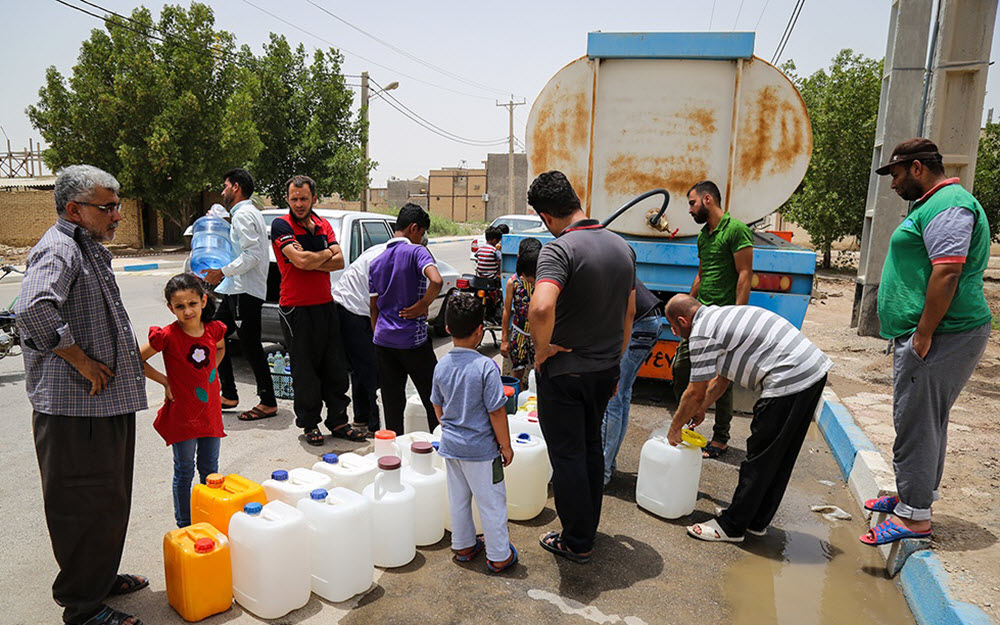 ifmat - Iran Regime is selling water to Iraq and Kuwait despite the water shortage