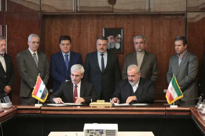 ifmat - Iranian regime to build power plant in Syria