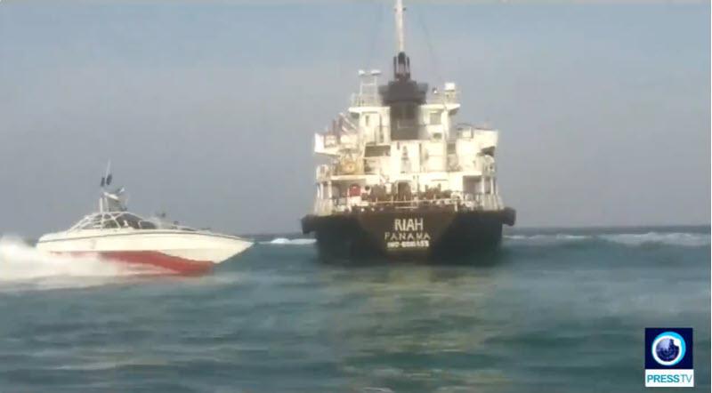 ifmat - Iran Regime seizes foreign oil tanker with crew