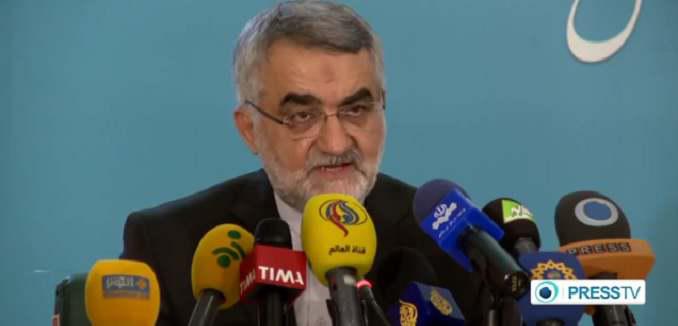 ifmat - Alaaeddine Borujerdi says Trump will receive harsher response than attack on US base