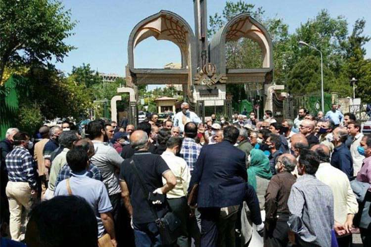 ifmat - Iranians hold 6 protests to demand unpaid wages