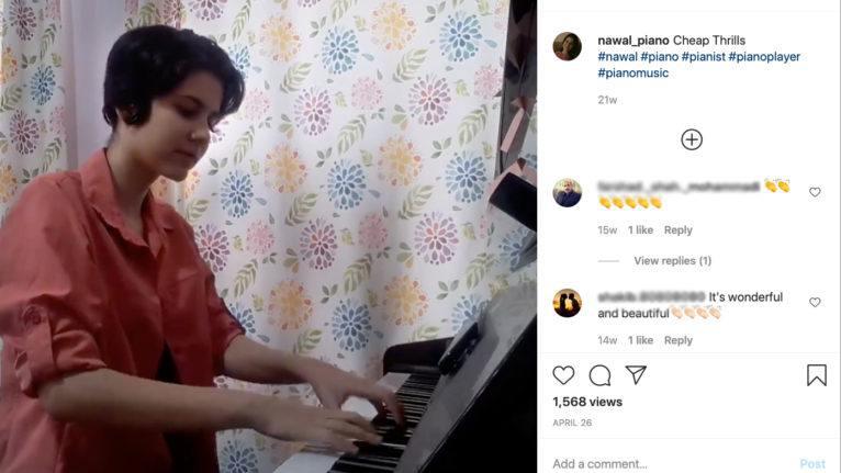 ifmat - Iranian agents confiscated a girl piano for playing Beethoven on Instagram