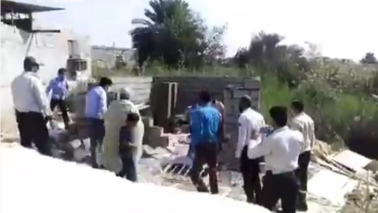 ifmat - Iranian women sets herself on fire to stop her shed demolition