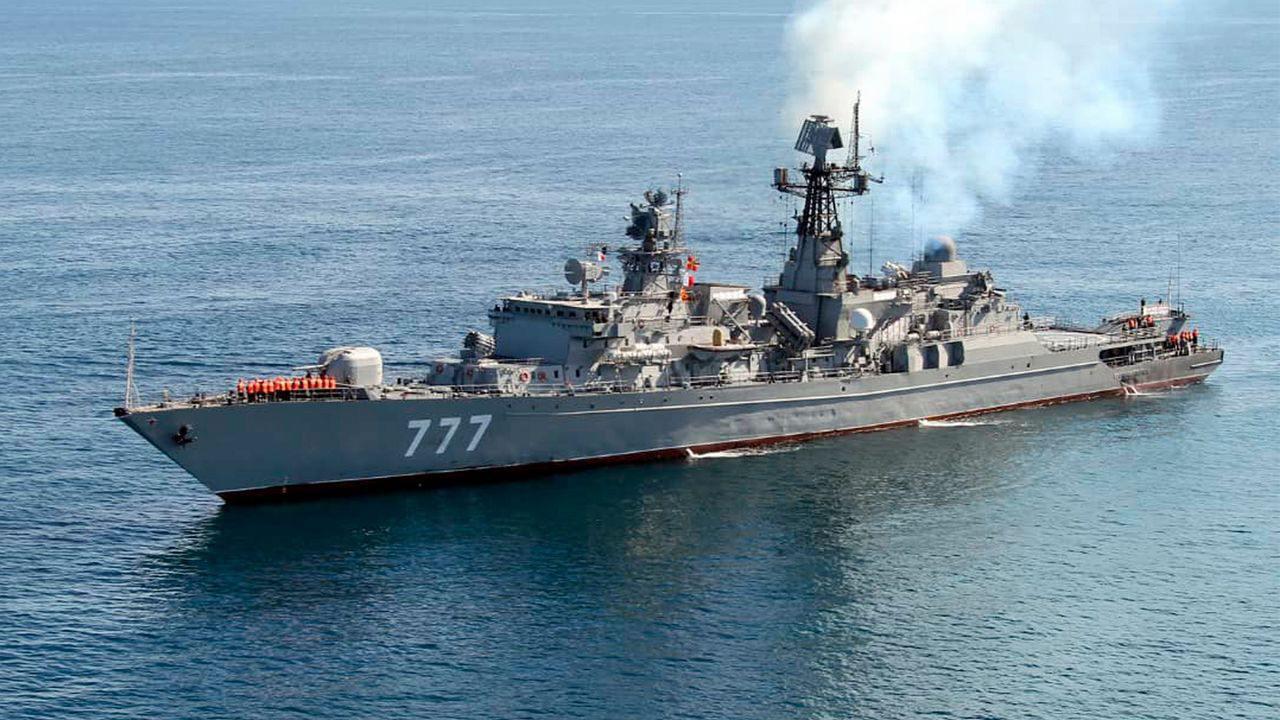 ifmat - Iran Russia and China launch joint naval exercises in Indian Ocean