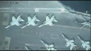 ifmat - IRGC releases drone footage of US aircraft carrier