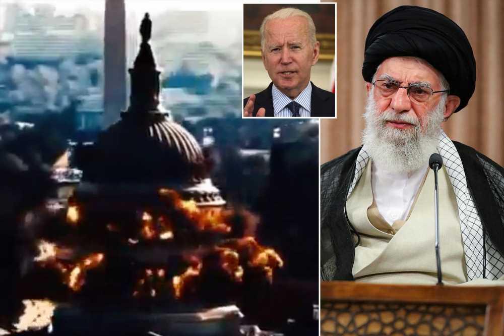 ifmat - Iran releases chilling fake video showing US Capitol blow up after attack