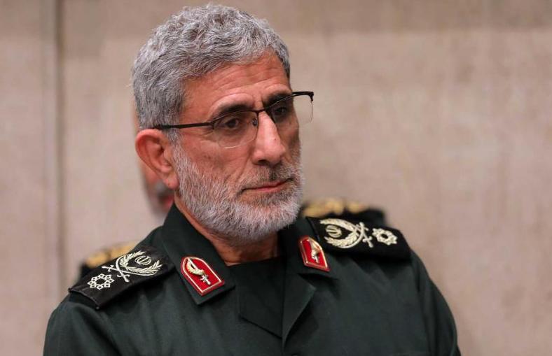 ifmat - Quds Force commander visits Iraq as pro Iran parties risk being sidelined