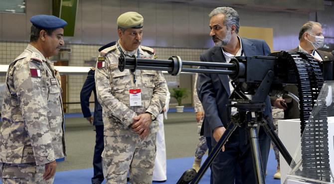 ifmat - Outrage as Iran Revolutionary Guards display weapons at Doha show