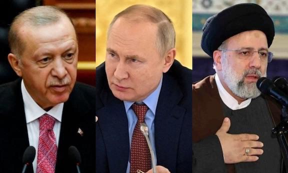 ifmat - Putin to meet Turkey Erdogan and Iranian President Raisi in Tehran