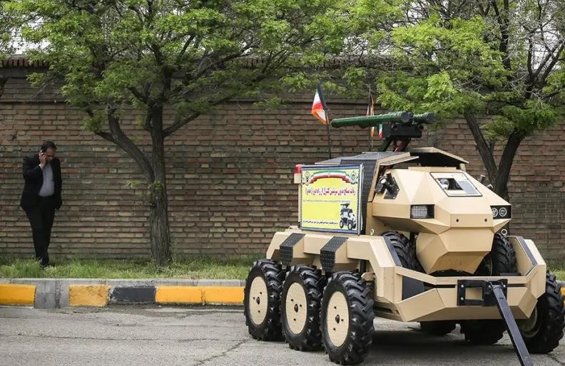 ifmat - Iran reveals bizarre new AI-powered miniature tank robots